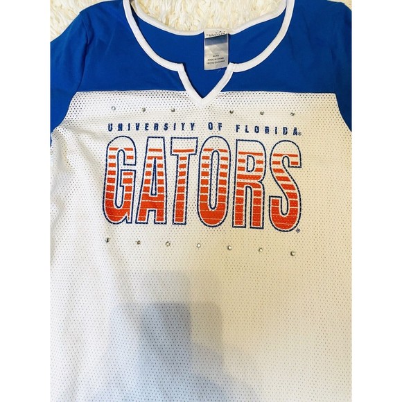 Florida Gators Football Women’s Jersey Top Sz XL Rhinestone - Picture 8 of 8